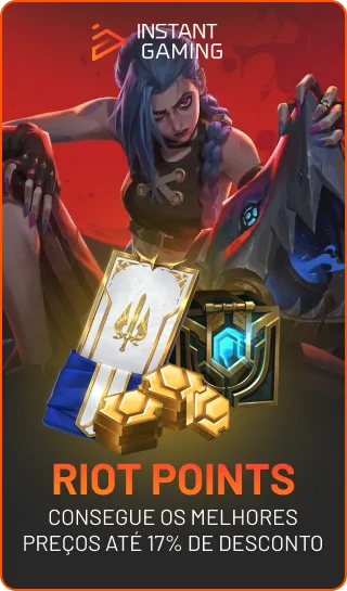 Instant Gaming: Riot Points com desconto