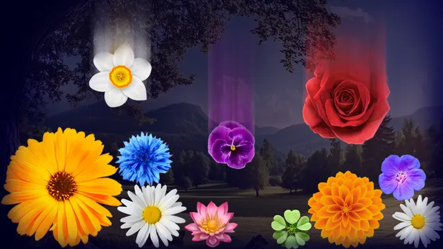 Connecting Flowers: Garden Merge, juego online